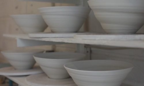 Lines in Porcelain: Vessels and Light